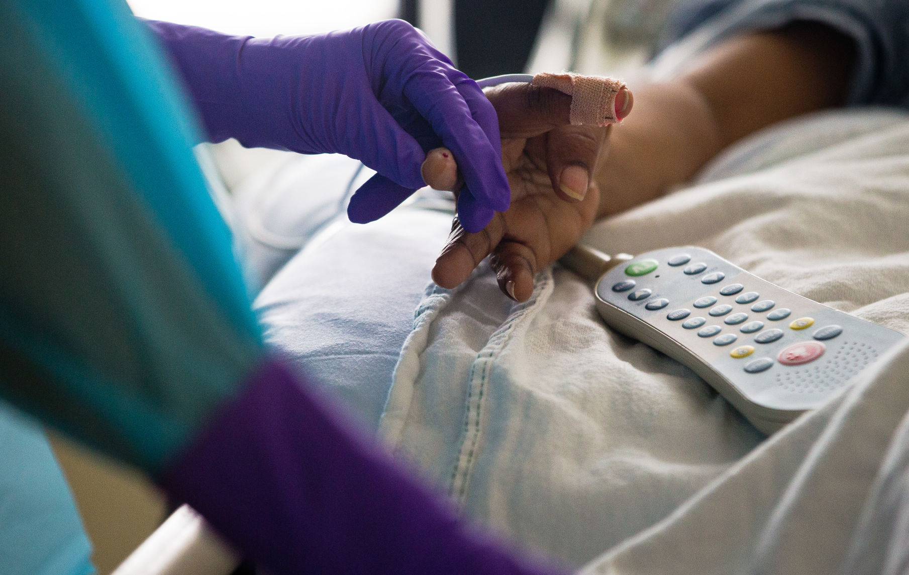 Roper Hospital holding a hand.JPG